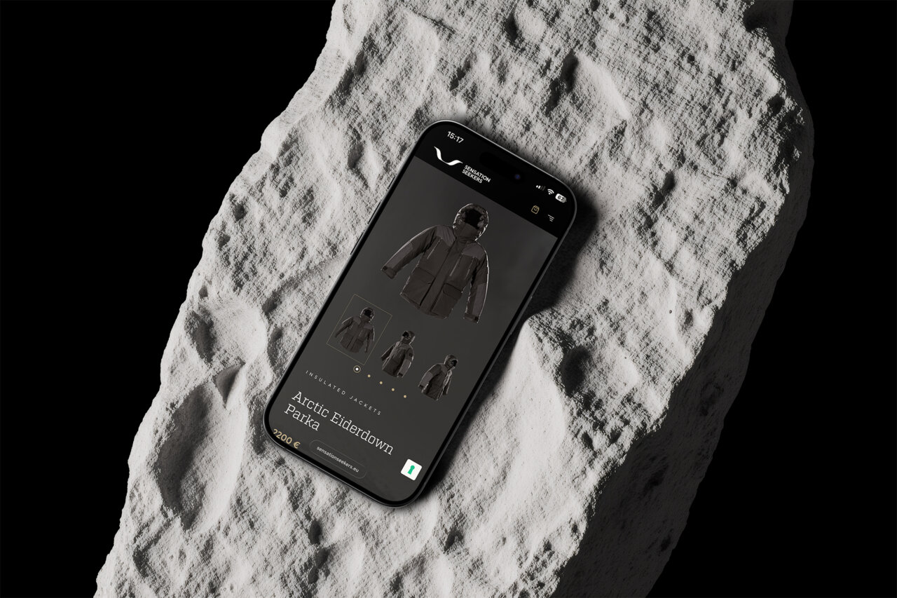 Standing Phone Mockup 01